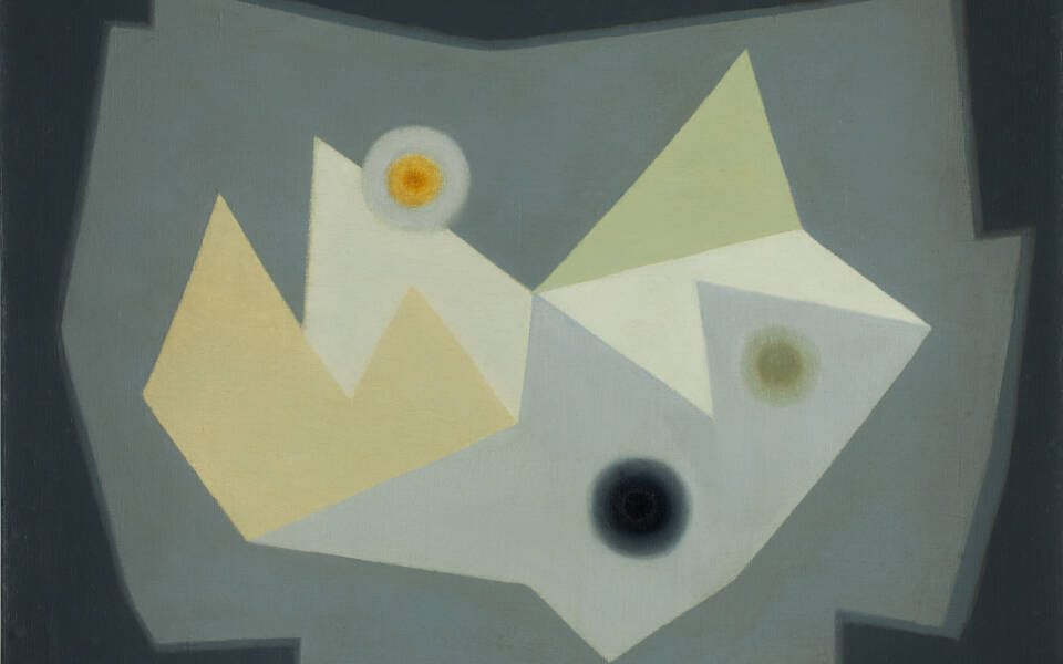 Paule Vézelay, Grey and Yellow