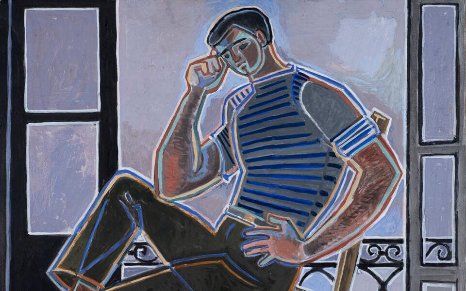 John Craxton Greek Fisherman (Seated Boy from Hydra)