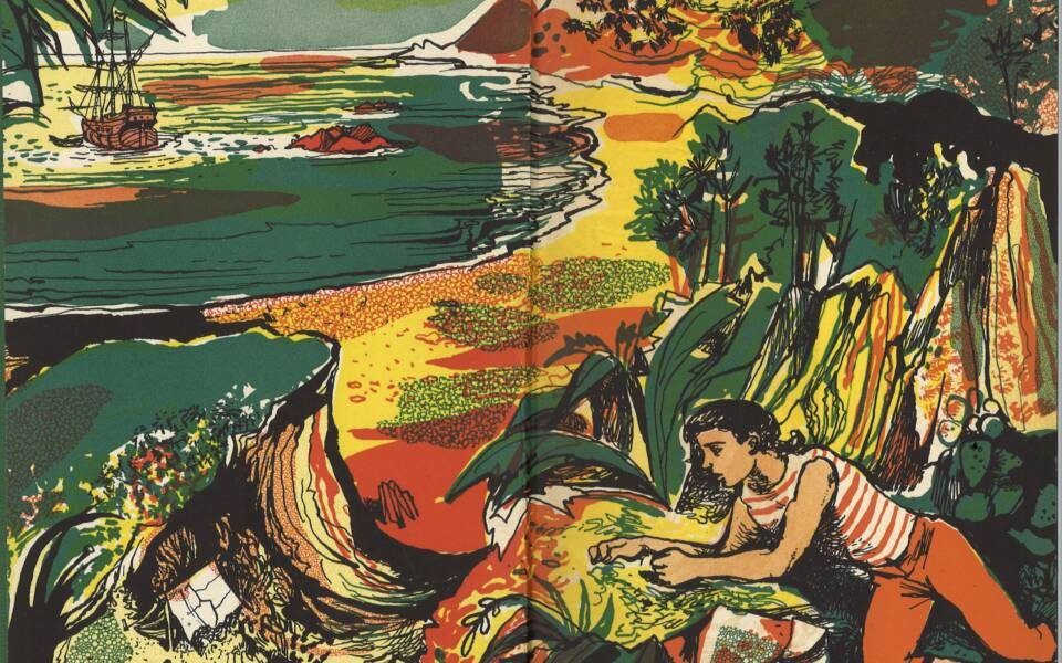 The illustrated edition of Treasure Island