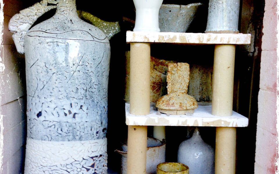 Kiln just opened - Jane Wheeler